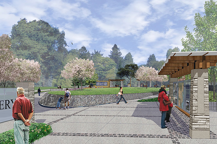 Photo of Lone Fir Cemetery project