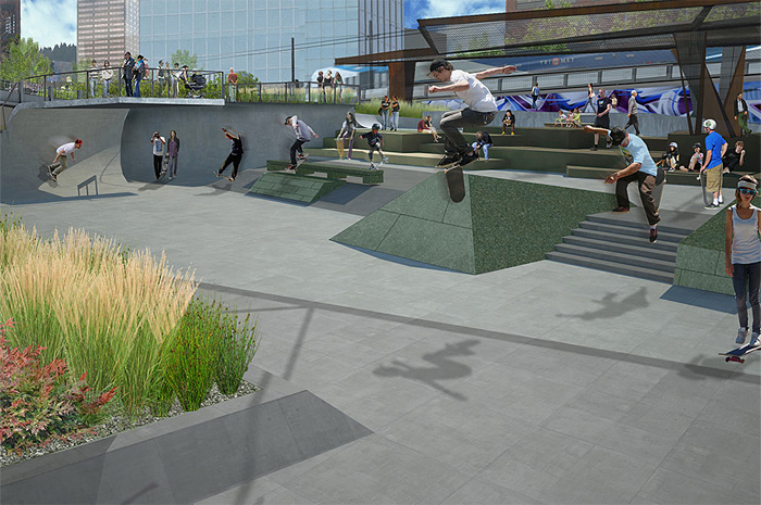 Photo of Steel Bridge Skatepark project